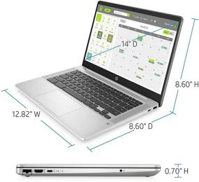 img 1 attached to HP Chromebook 14 Inch Touchscreen 14A Na0080Nr