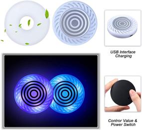 img 3 attached to Coasters Luminescent Atmosphere Aromatherapy Accessories