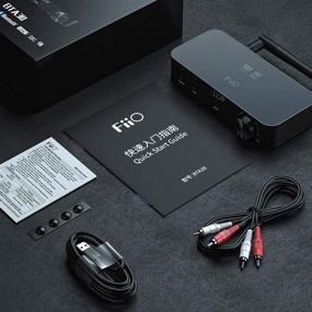 img 2 attached to FiiO BTA30: Advanced Wireless Bluetooth 5.0 Long Range 🔊 Transmitter Receiver for PC/TV/Speaker/Headphone with HiFi Dac/DSP and Streamlined APP Control