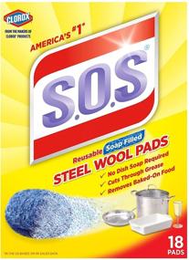 img 1 attached to 🧽 S.O.S. Steel Wool Soap Pads – 18 Pack