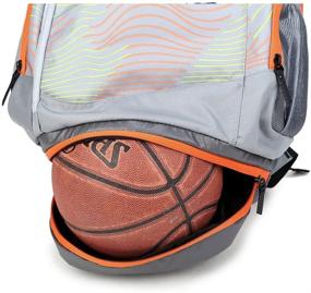 img 3 attached to 🏀 Lightweight Basketball Backpack Rucksack for 15.6 Inch