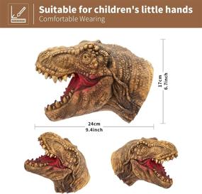img 2 attached to 🦖 Yolococa Tyrannosaurus Stegosaurus: Interactive Educational Dinosaur Toy