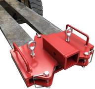 🚜 hodenn 2 inch forklift hitch receiver: enhance efficiency with dual pallet fork adapter logo