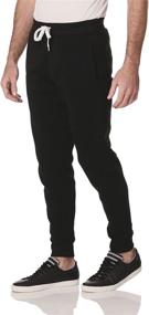 img 4 attached to Comfortable and Sturdy: Southpole Men's Big & Tall Basic Active Fleece Jogger Pants