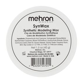 img 4 attached to 👃 Mehron Makeup SynWax Synthetic Modeling Wax (1.5 oz): Professional Grade Wax for Realistic Effects