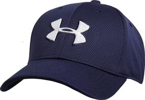 img 2 attached to 🧢 Enhanced Stretch Fit Hat for Men: Under Armour Blitzing II