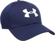 🧢 enhanced stretch fit hat for men: under armour blitzing ii logo