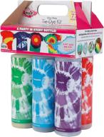 tulip extra large block party tie-dye kit - 16 oz easy squeeze bottles - all-in-1 kit for group activities with 6 vibrant colors logo