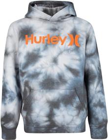 img 2 attached to Hurley Boys Pullover Hoodie White