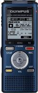 olympus ws-822 blue voice recorder | 4 gb internal memory for enhanced performance logo