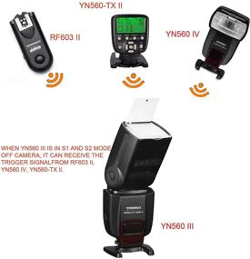 img 2 attached to 📸 Yongnuo YN560 III GN58 Wireless Flash Speedlite with Built-in Trigger Receiver System for RF603 II, YN560-TX II, T7, 77D, 5DIV, D5600