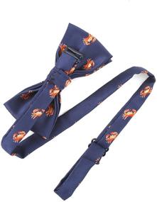 img 2 attached to 👔 Discover Trendy Handmade Pre Tied Patterned Accessories for Boys - TAGERWILEN Collection