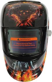 img 2 attached to Powered Welding Helmet Darkening Adjustable Welding & Soldering
