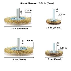 img 3 attached to Колесная щетка для удаления желтой коррозии
