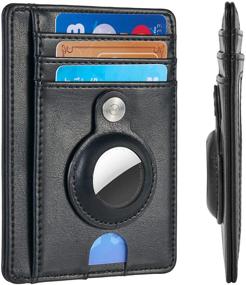 img 4 attached to Mutural Minimalist Wallet Detachable Leather Men's Accessories