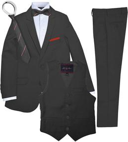 img 1 attached to Boys' Formal White Skinny Suit – Ideal Boys' Clothing for Suits & Sport Coats