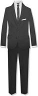 boys' formal white skinny suit – ideal boys' clothing for suits & sport coats logo