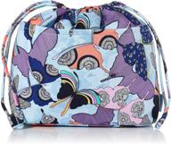 👜 stylish and practical: vera bradley women's cotton pocket toiletry bag - ideal travel accessory! logo