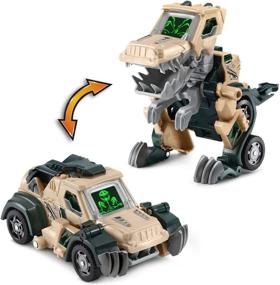 img 4 attached to 🦖 VTech Switch Go T Rex Off Roader: Power-Packed Adventure Vehicle for Ultimate Off-Roading Fun