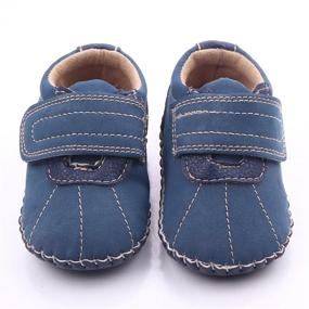 img 1 attached to Lidiano Toddler Rubber Sneakers: Stylish Boys' Shoes with Polish Finish
