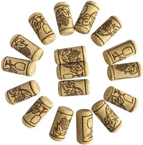 img 1 attached to 🍷 FOSUTOU #8 Natural Wine Corks (Size 7/8" x 1 3/4") - Bag of 50 | Ideal for Homemade Wine & DIY Arts