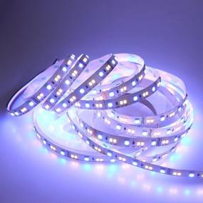 img 4 attached to 🌈 LEDENET RGB W WW 24V Flexible LED Strip Lighting Full Color Changing Adjustable CCT, Cold White Warm White RGB LED Tape Ribbon Lamp 5m 16.4ft Long Non-Waterproof