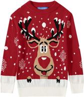 camii mia reindeer snowflake christmas boys' clothing logo