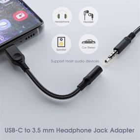 img 3 attached to ZOOAUX адаптер USB Type C к разъёму 3,5 мм для наушников - совместимый с Pixel, Galaxy, iPad Pro и другими устройствами