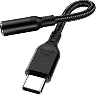 zooaux адаптер usb type c к разъёму 3,5 мм для наушников - совместимый с pixel, galaxy, ipad pro и другими устройствами логотип