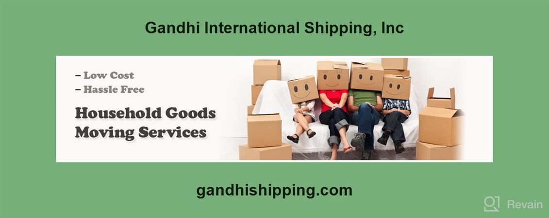 img 1 attached to Gandhi International Shipping, Inc review by Bernard Her