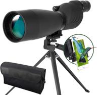 🔭 esslnb spotting scope: 25-75x 70 bak4 waterproof straight spotting scope with tripod & phone adapter for target shooting, hunting, bird watching logo