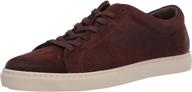 👞 walnut men's allen edmonds canal court fashion sneakers logo