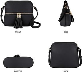 img 3 attached to 👜 Stylish and Practical: SG SUGU Lightweight Crossbody Shoulder Women's Handbags & Wallets