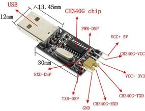 img 1 attached to 💻 HiLetgo 5pcs USB to Serial USB to TTL CH340 Module: STC Microcontroller Download Adapter Bundle