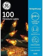 🔆 ge string-a-long 100-count gold incandescent christmas string lights (constant) - 60218lo logo