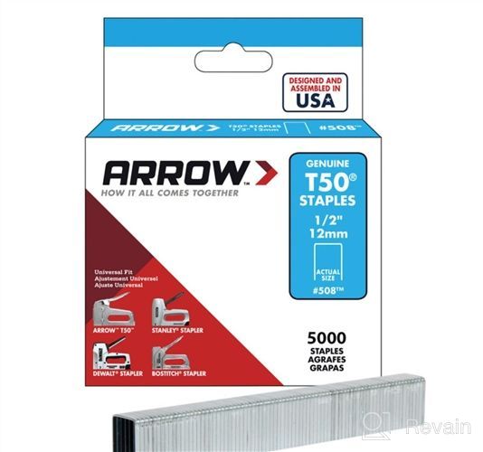 img 1 attached to 📌 ARROW Stainless Steel Staples Pack 508SS1 506SS1 review by Wendy Rodriguez