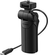 📷 sony vctsgr1 camera grip for vlogging - black: enhance your video content creation! logo