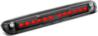 🚦 dna motoring 3-d led bar black third brake light with low power consumption and arrowhead line compatibility, compatible with 2007-2013 chevrolet silverado 1500 and gmc sierra 1500 logo