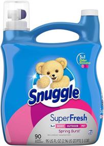 img 2 attached to Snuggle Liquid Spring Fabric Softener