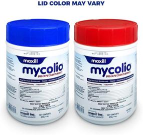 img 2 attached to 🧻 Mycolio Hospital Grade Disinfectant Wipes - 160 Wipes - 6x7 inches