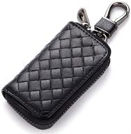 👝 unisex wallet keychain crafted from genuine leather logo