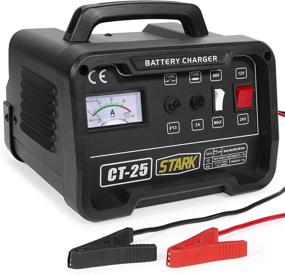 img 4 attached to ⚡️ Stark 25A Smart Battery Charger & Maintainer 12/24V Fully Automatic with Engine Start and Voltage Meter for Enhanced SEO