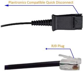 img 2 attached to Telephone Compatible Plantronics MKJ Grandstream