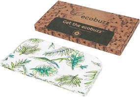 img 1 attached to 🌿 Eco Buzz Reusable Paper Towels: Washable, Paperless, Zero Waste - 10 Pack, Kitchen Essentials - Thick & Strong Paperless Towel, Eco Friendly 100% Cotton Absorbent Cloth Napkins