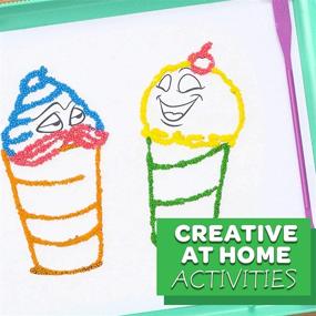 img 3 attached to 🎨 Crayola Sprinkle Shaker: Vibrant Rainbow Crafts for Creative Delights