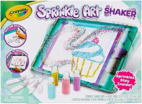 img 4 attached to 🎨 Crayola Sprinkle Shaker: Vibrant Rainbow Crafts for Creative Delights