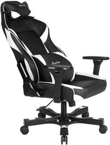 img 3 attached to 🎮 Clutch Chairz - The Ultimate Ergonomic Gaming Chairs for Computer Desk - Black/White - Shift Series