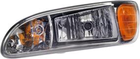 img 1 attached to Dorman 888 5404 Peterbilt Headlight Assembly