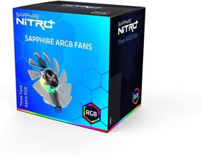 img 2 attached to 💎 Сапфир 4N004-03-20G Gear ARGB вентилятор (3 в 1) для Nitro+ RX 5700 Series - Расширенное решение по охлаждению с потрясающей ARGB подсветкой.