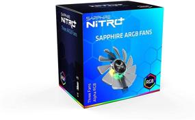 img 1 attached to 💎 Сапфир 4N004-03-20G Gear ARGB вентилятор (3 в 1) для Nitro+ RX 5700 Series - Расширенное решение по охлаждению с потрясающей ARGB подсветкой.